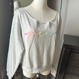 PINK Victoria's Secret Cozy Fleece Top